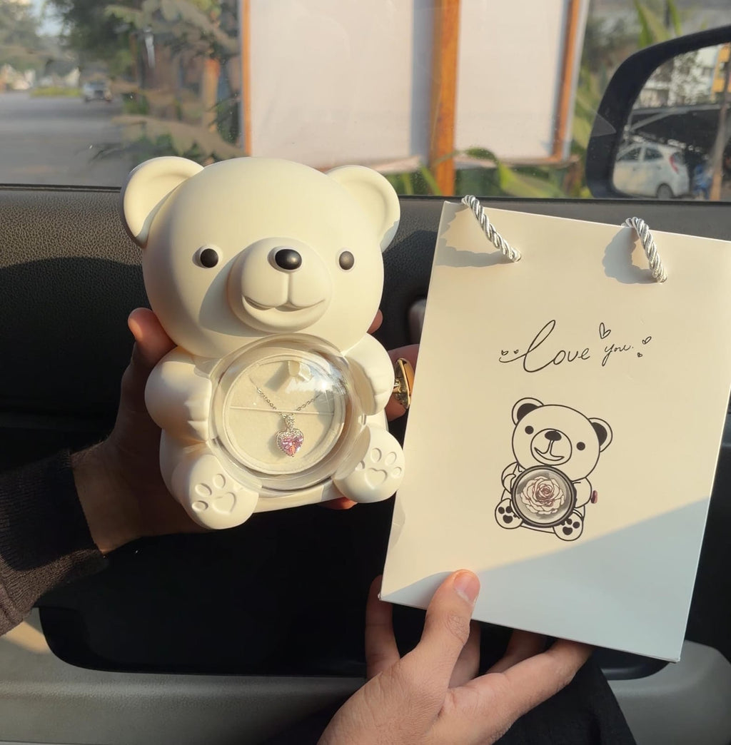 Eternal Rose Bear