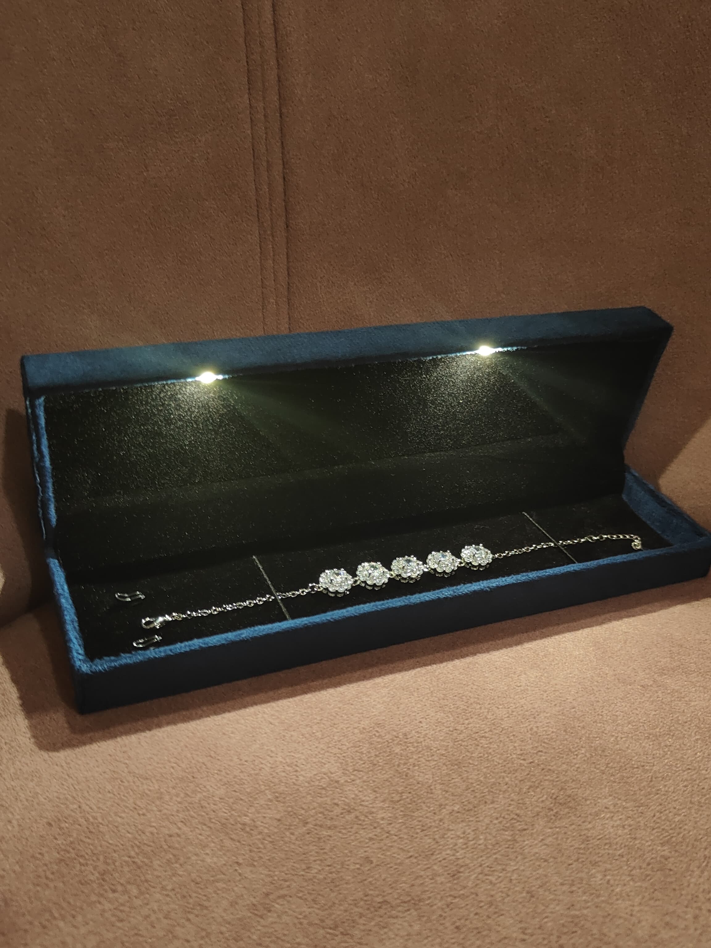 Floral moissanite Bracelet